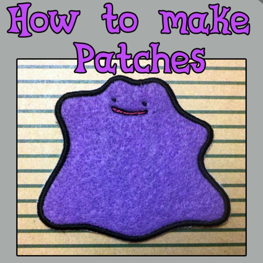 EMBROIDERY TUTORIAL: How to Make Machine Embroidered Patches - Etsy