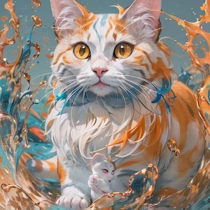 Majestic Cat Puzzle – 250,500,1000 Pieces
