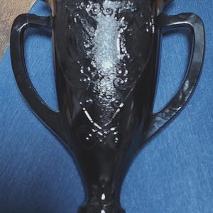 L.E. SMITH BLACK AMETHYST Vase