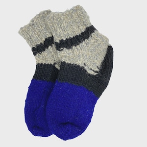 Hand Knitted Socks, Thick Warm Hand Knitted Socks, 22cm/6&#39;&#39;