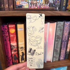 Travel Theme Bookmark