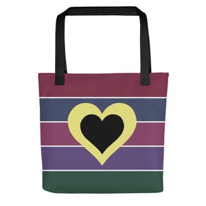 Toned/Soft/Muted Winter Tote Bag – Seasonal Color Swatch, Personal Color Palette