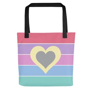 Tinted/Light Summer Tote Bag – Seasonal Color Swatch, Personal Color Palette