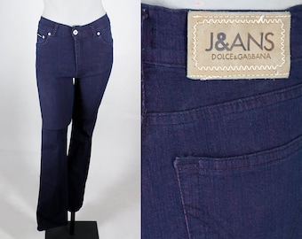 1990s Dolce and Gabbana J&ans Straight Leg Jeans M 29