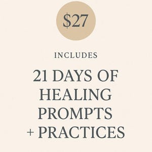 Grief Workbook for Pregnancy Loss • 21-Day Healing Journal • Printable Grief Support PDF • Gentle Daily Prompts & Practices • Affirmations