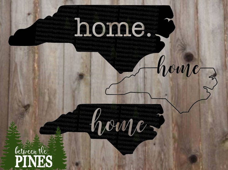 Free Free 148 Nc Home Svg SVG PNG EPS DXF File