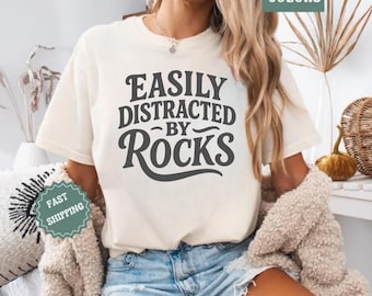 T-shirt Rockhound Comfort Colors : cadeau géologie amusant