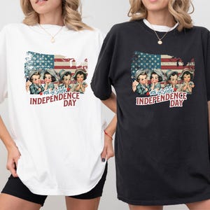 Chemise 4 juillet, drapeau américain coquette, t-shirt Etats-Unis, chemise Etats-Unis 4 juillet, chemise vintage 4 juillet, t-shirt jour de l'indépendance, chemise drapeau carte des Etats-Unis