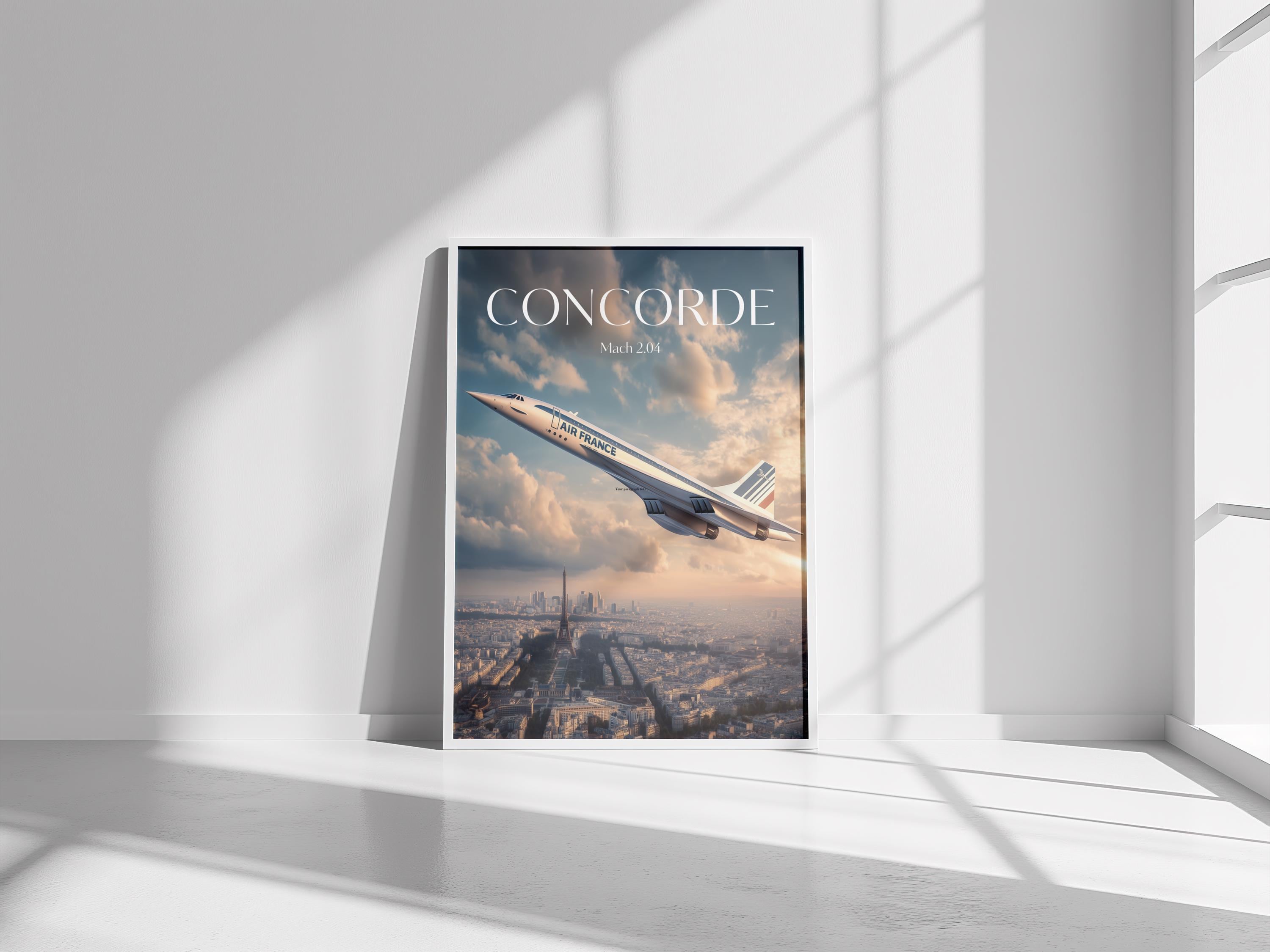 Air France Concorde Art - Etsy