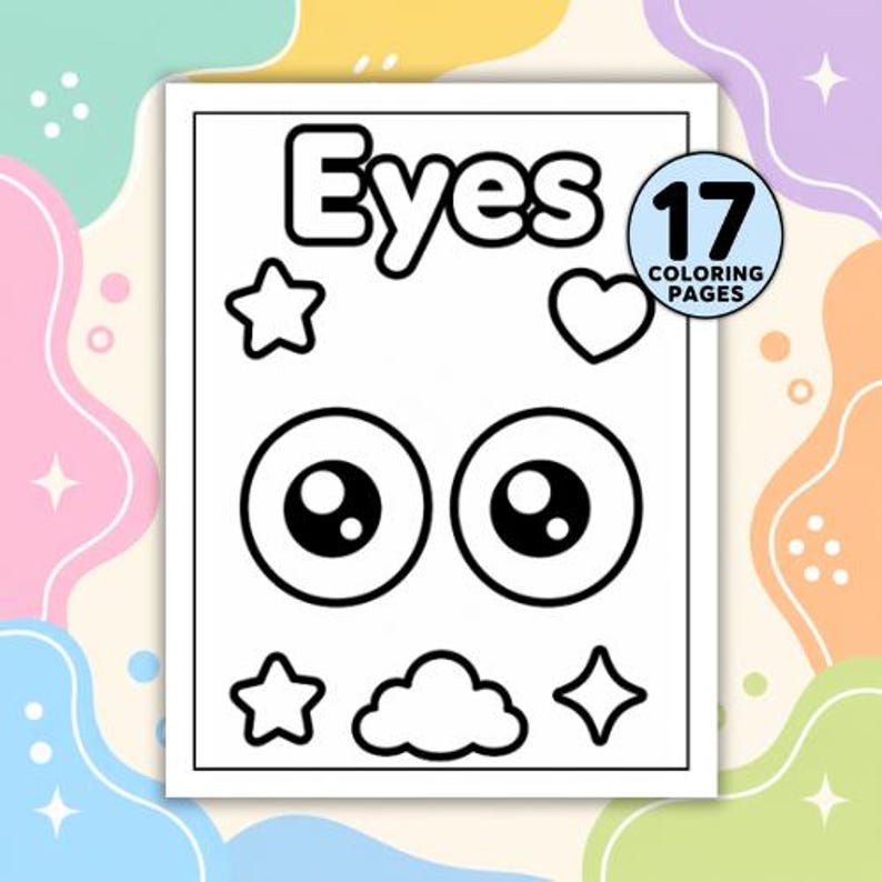 17 Body Parts Coloring Pages for Kids – Printable Human Body Learning ...