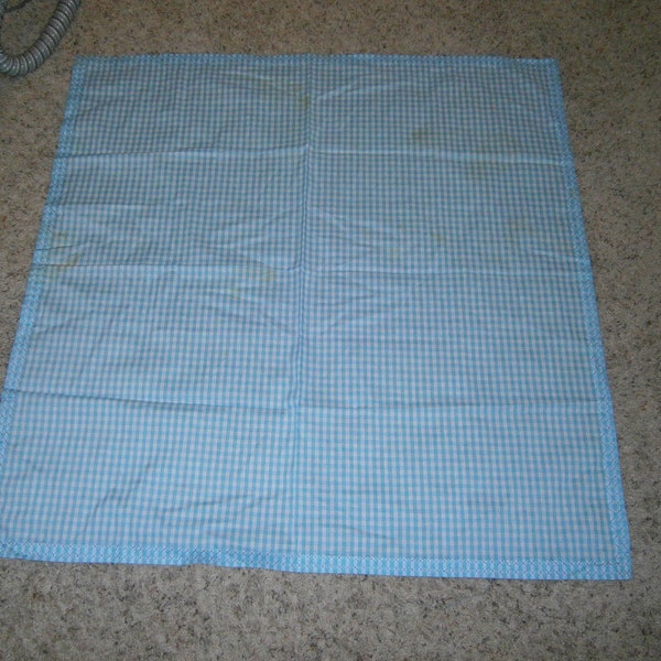 Blue Gingham Tablecloth Etsy