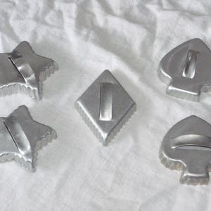 Vintage Metal Cookie Cutters