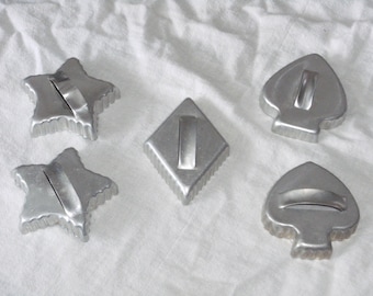 Vintage Metal Cookie Cutters