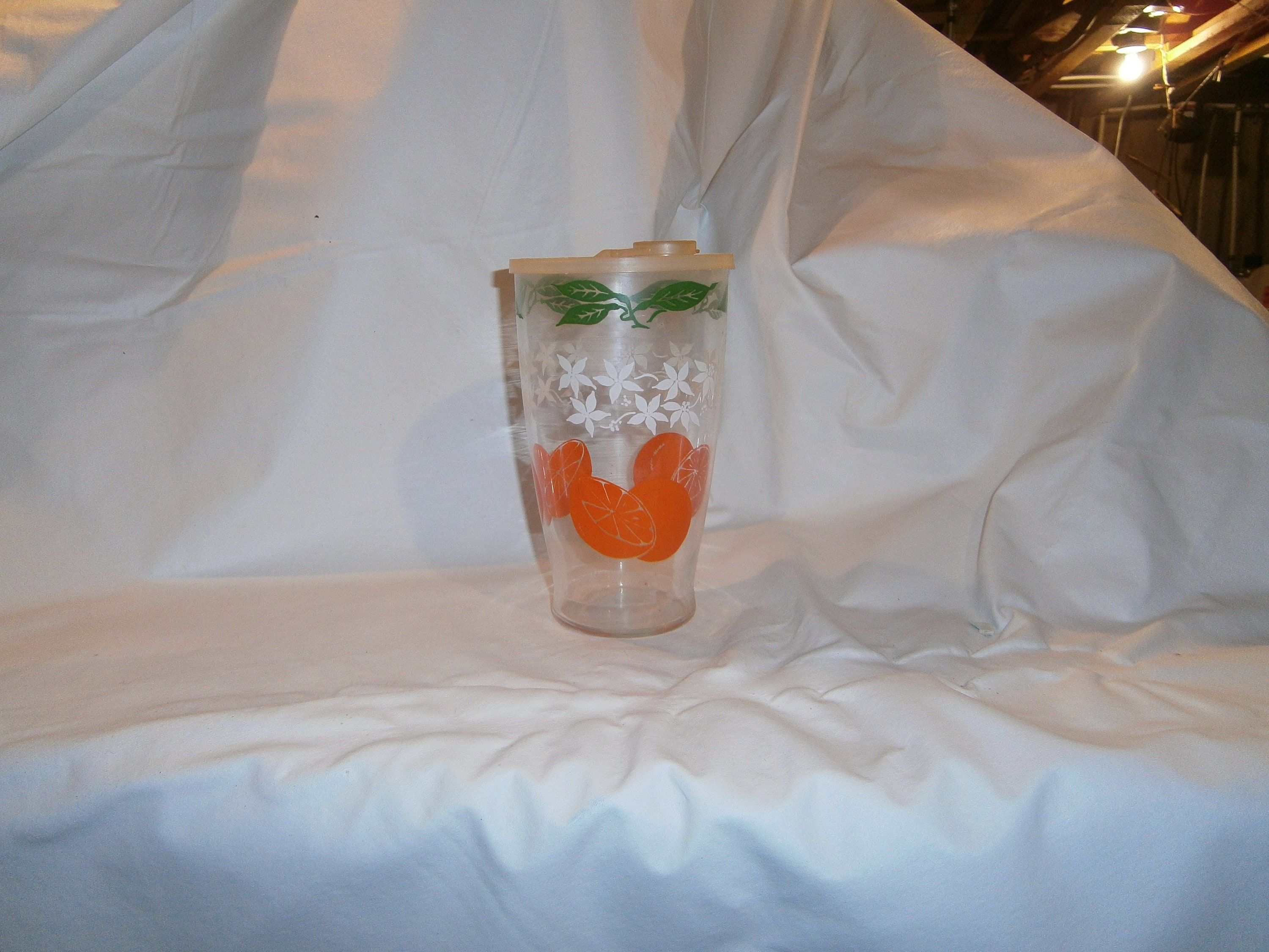 Vintage Orange Juice Pitcher With Plastic Lid Etsy UK