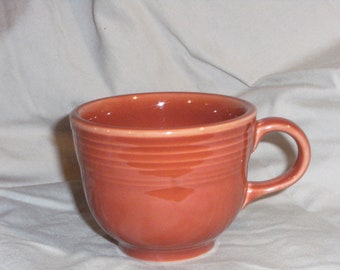 Fiestaware Rust colored Coffee Cup