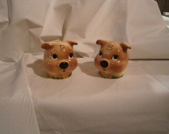 Vintage Salt and Pepper Shaker Set