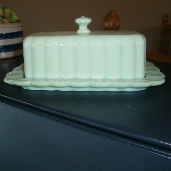 Jadeite Butter Dish Pioneer Woman