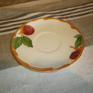 Vintage Franciscan Saucer Apple