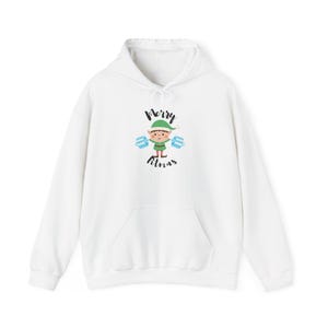 Festive Fitness Hooded Sweatshirt - Cozy Holiday Workout Gear, Merry Fitness Gift, Unisex Hoodie for Christmas