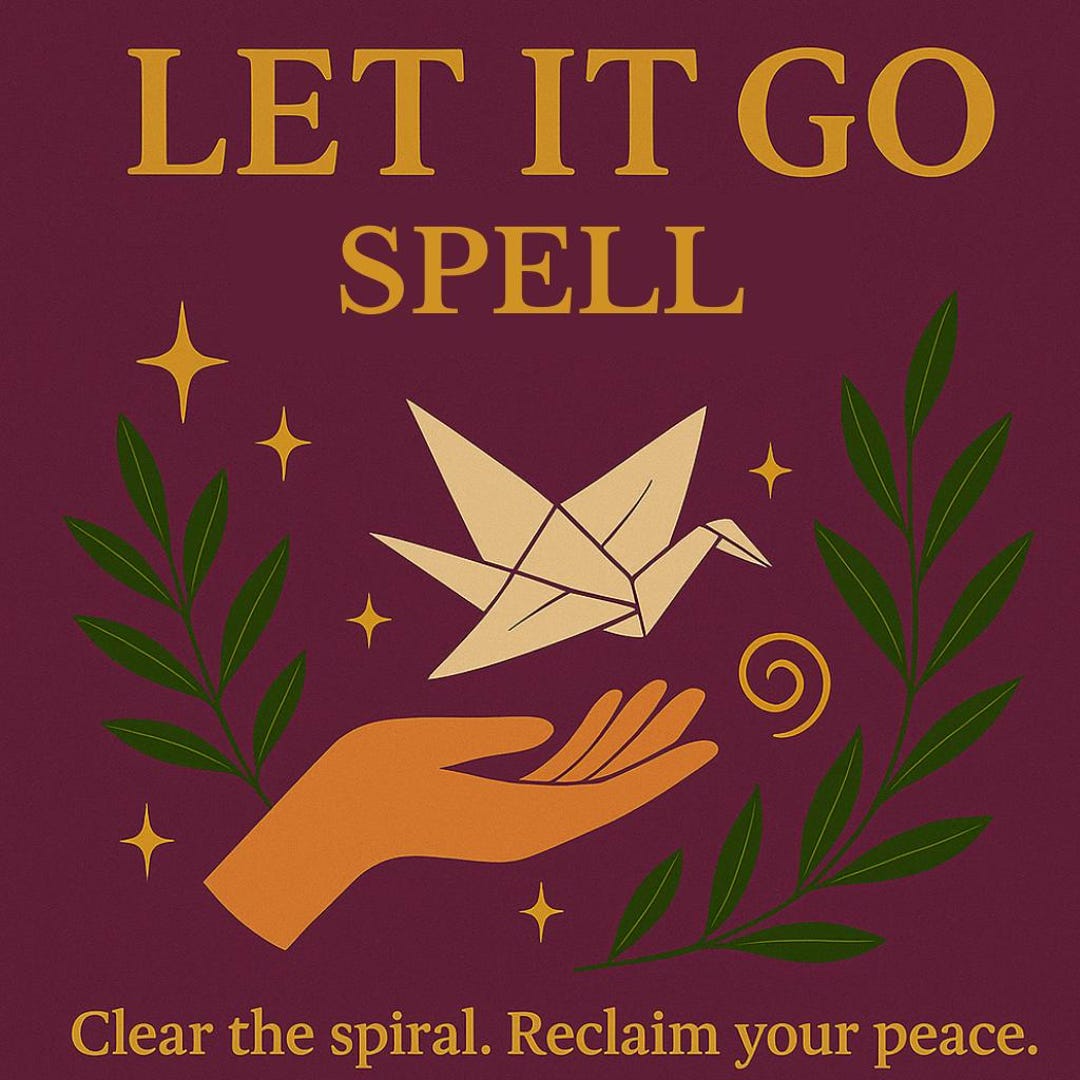 Letting Go Rituals Examples Let It Go Ritual: Release Overthinking, Emotional Spirals (digital ...
