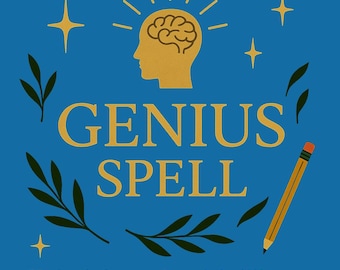 Genius Spell • PDF file and Photograph • Ignite Focus, Creativity, and Inner Brilliance
