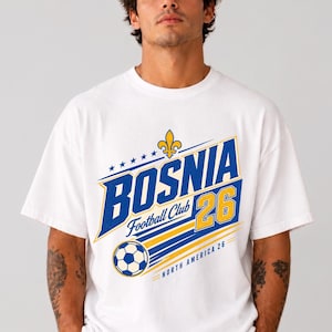 Bosnia Soccer Shirt: Vintage Football Club 26 Tee
