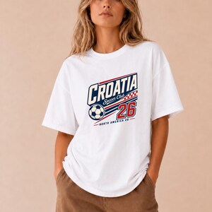 Croatia Soccer Shirt: 2026 Soccer Club Fan Tee Bild 10