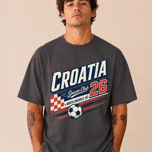 クロアチア代表サッカーシャツ：2026年ワールドカップファンTシャツ 画像 9