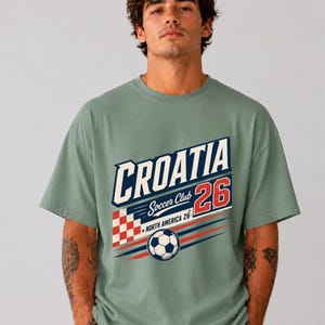 クロアチア代表サッカーシャツ：2026年ワールドカップファンTシャツ 画像 5