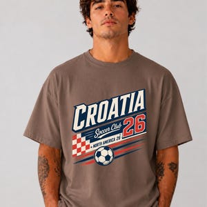 クロアチア代表サッカーシャツ：2026年ワールドカップファンTシャツ 画像 15