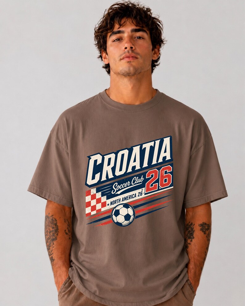 クロアチア代表サッカーシャツ：2026年ワールドカップファンTシャツ 画像 15