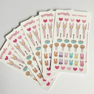 Bunnygirl Mini Stickers 1