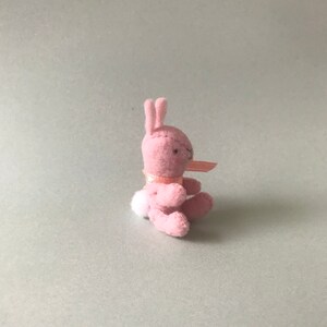 Handmade Miniature Felt Bunny image 3