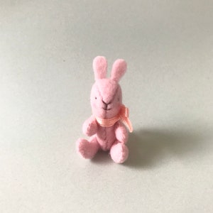 Handmade Miniature Felt Bunny image 2