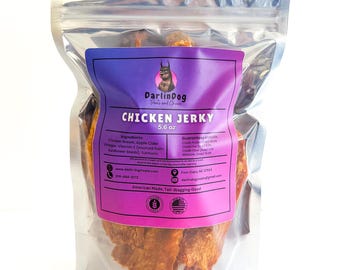 Chicken Jerky Dog Treats: Natural, High-Protein Puppy Chew