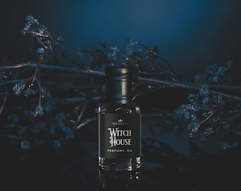 Witch House Perfume Oil | Haunted Smoke & Resin | Atmospheric Fragrance | Gothic Perfume Oil