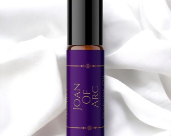 Joan Of Arc Perfume Oil | Leather And Fire Perfume | Dark Aesthetic Perfume