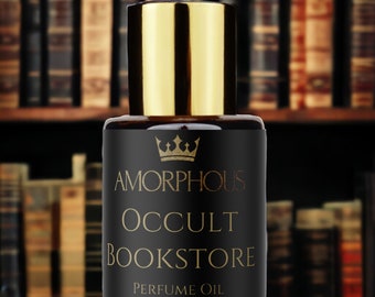 Metaphysical Bookstore Perfume Oil | Occult Shop Fragrance | Books Perfume | Dark Academia Perfume
