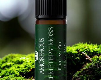 Cemetery Moss Perfume Oil | Gothic Perfume | Witchy Perfume Oil | Petrichor Perfume