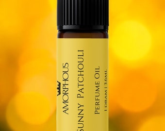 Sunny Patchouli Perfume Oil | Fruity Patchouli Fragrance | Natural Perfume