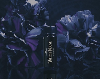 Witchy Perfume Oil, Witch House, Black Patchouli, Cinnamon And Honey