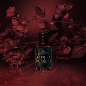 Vampire Perfume, Dark Romance Perfume Oil, Vampire Romance Fragrance, Gothic Vampire Perfume