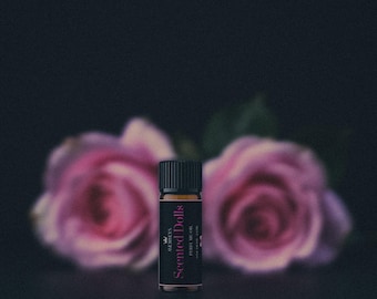 Strawberry Shortcake Scented Doll Perfume Oil, Nostalgic Fruity Floral Fragrance