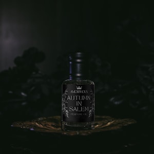 Autumn in Salem Perfume – Spiced Woods & Smoke | Witchy Fall Perfume Oil | Gothic Fragrance