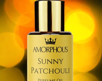 Sunny Patchouli Perfume Oil |Bright Patchouli Fragrance | Natural Perfume