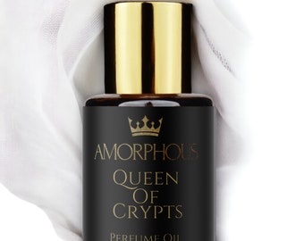 Queen Of Crypts Perfume Oil | Petrichor Fragrance | Gothic Perfume