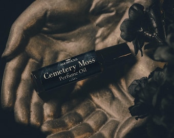 Cemetery Moss Perfume Oil: Earthy Green Gothic Scent