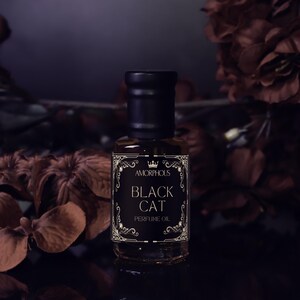 Black Cat Perfume | Dark Perfume | Gothic Perfume Oil