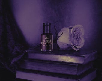 Occult Bookstore Perfume | Old Book Perfume | Witchy Perfume Oil | Metaphysical Shop Perfume