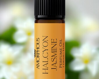 Halcyon Jasmine Perfume Oil | Bright Fruity Jasmine Perfume